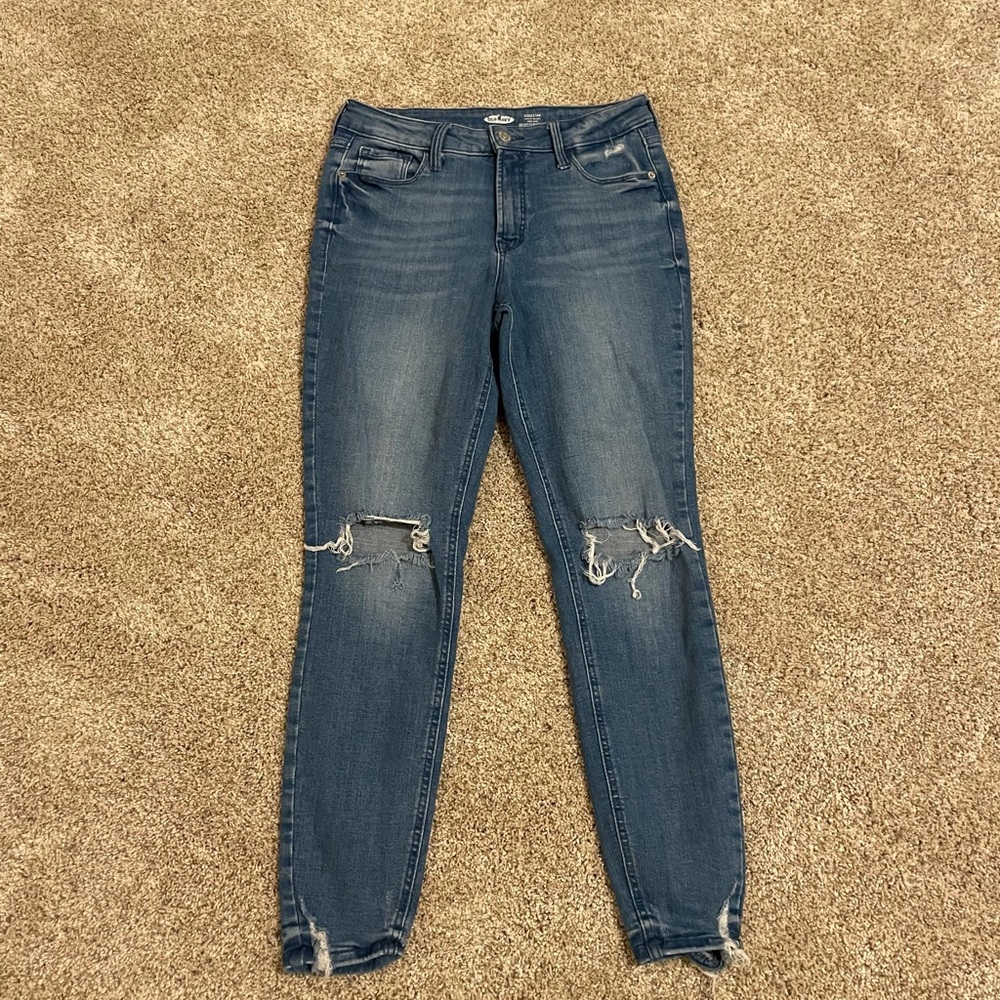 Old Navy Women's Rockstar Super Skinny High Rise Jeans
